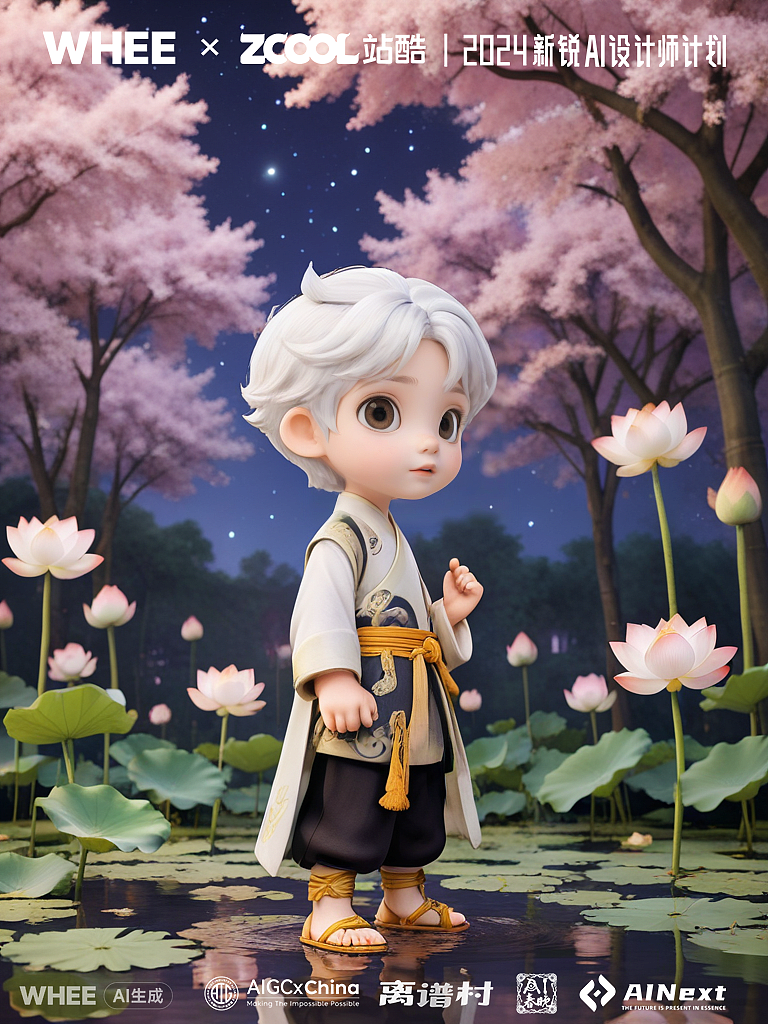 我的AI平行世界| 墨白IP形象定制系列作品（图ZMzgzMzA4NzU2） - AI作品 - 站酷设计师枕边情书原创素材 - 站酷ZCOOL