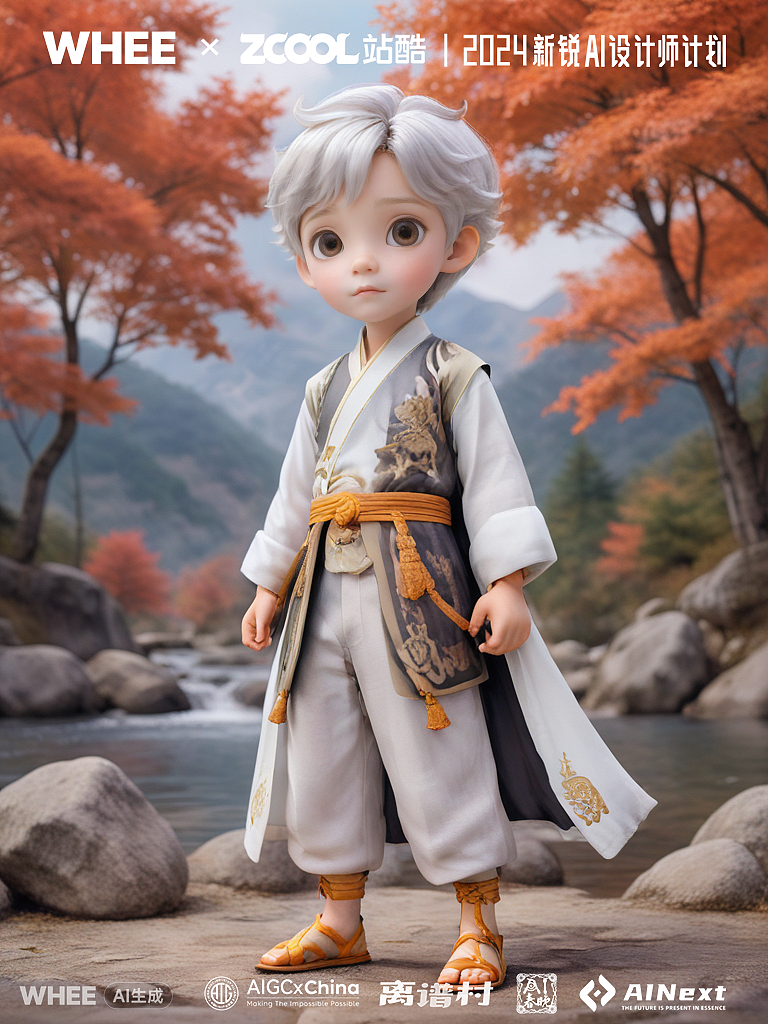 我的AI平行世界| 墨白IP形象定制系列作品