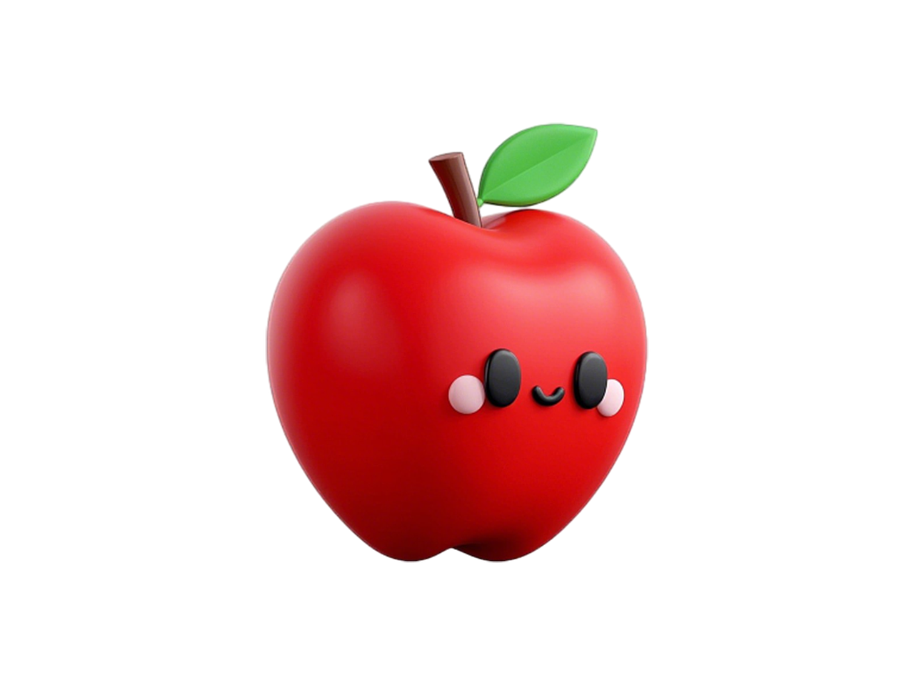 红色UI图标 -苹果