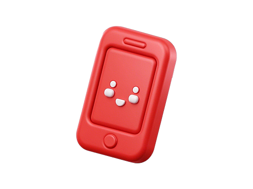 红色UI图标 -手机