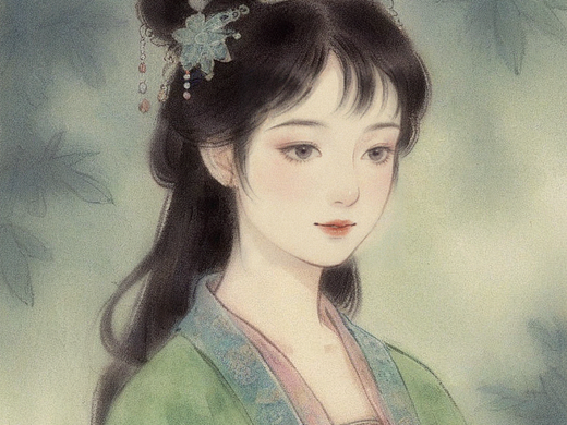 古代女子画像