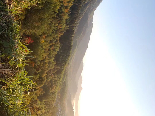 🌄俯瞰山间秋意浓，感受大自然的色彩