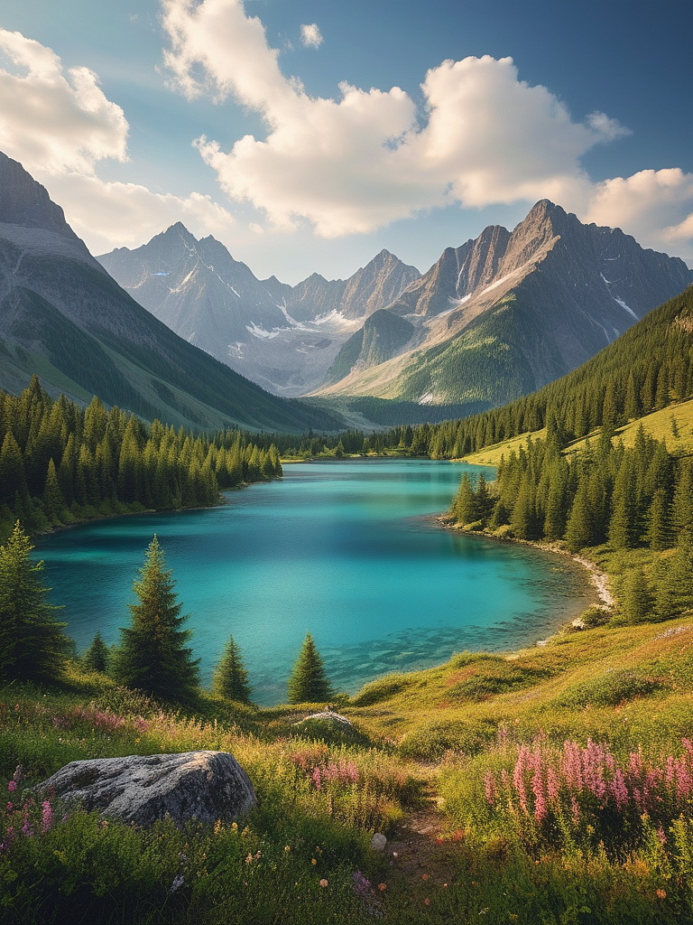 美丽风景（图ZMzgzMzIzMDY4） - AI作品 - 站酷设计师我的名字哈哈哈哈原创素材 - 站酷ZCOOL