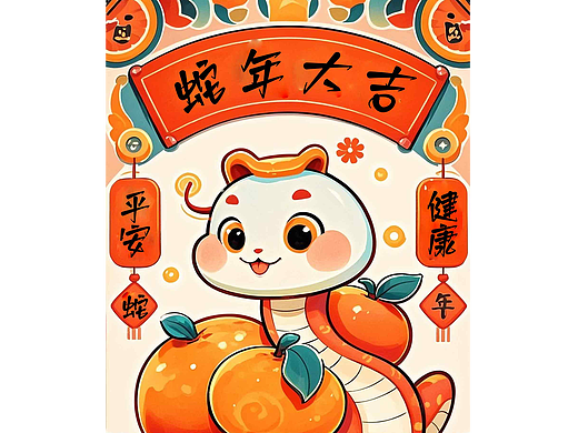 2025蛇年海报壁纸02
