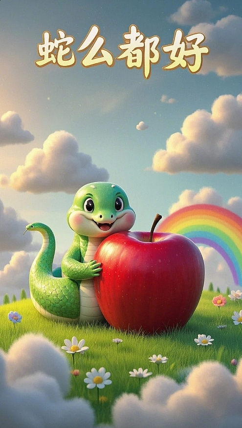 2025蛇年海报壁纸06