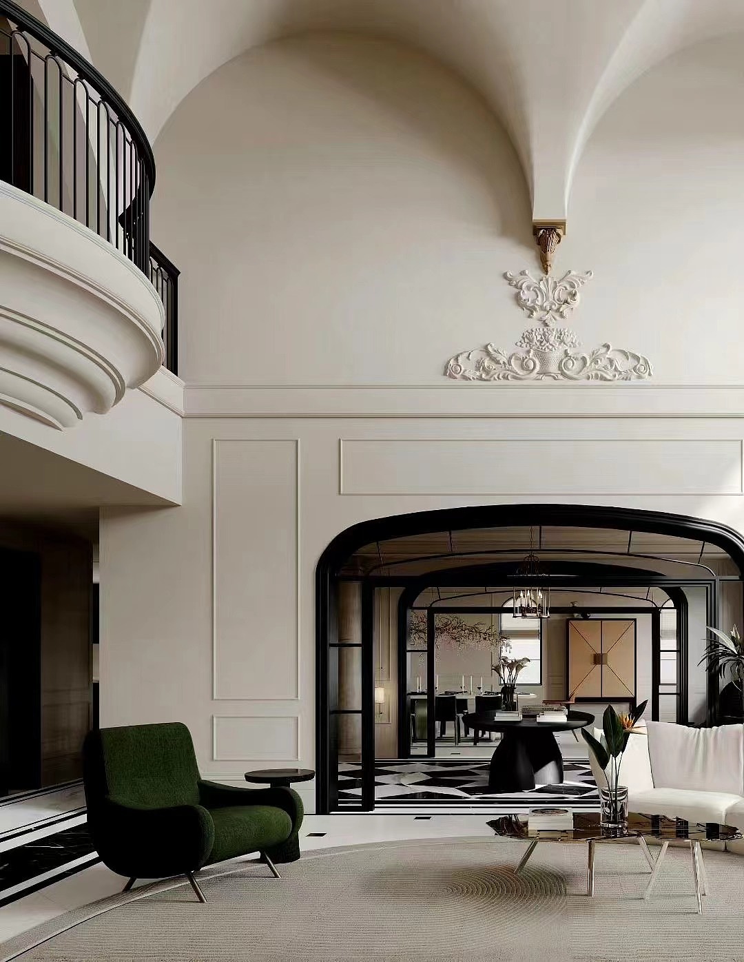 800平法式风格别墅,高贵典雅⬇️