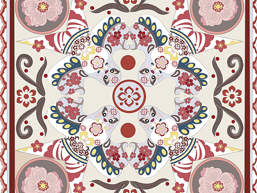 紋樣設(shè)計(jì)/絲巾設(shè)計(jì)（個(gè)人主頁(yè)-ZNzExNDc2OTY=） - 圖案 - 站酷設(shè)計(jì)師果粒橙1原創(chuàng)素材 - 站酷ZCOOL