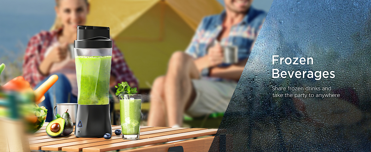 亚马逊_便携式果汁机 水杯搅拌机渲染