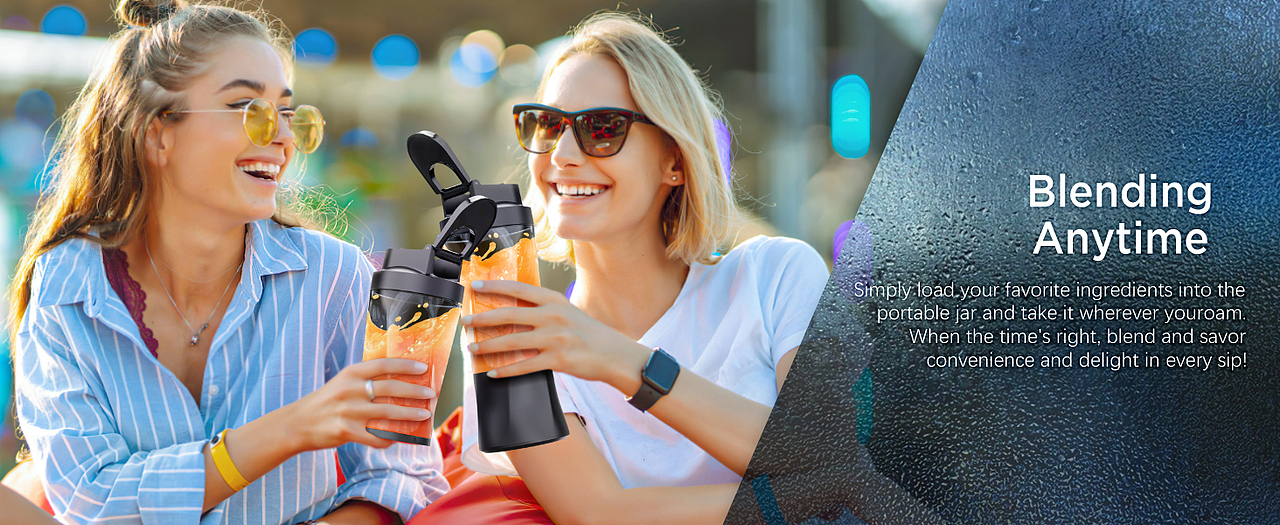 亚马逊_便携式果汁机 水杯搅拌机渲染