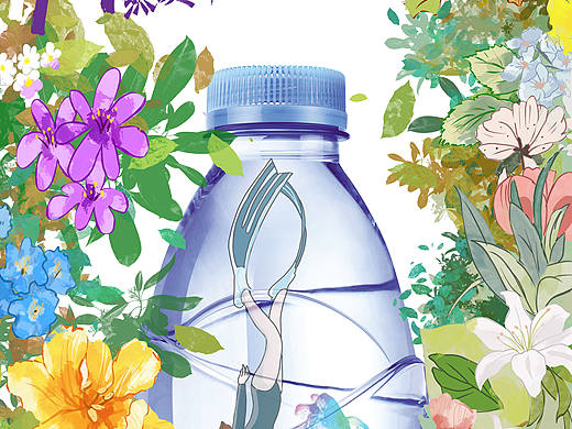 礦泉水海報(bào)設(shè)計(jì)（個(gè)人主頁(yè)-ZNzExNDc4MjA=） - 海報(bào) - 站酷設(shè)計(jì)師果粒橙1原創(chuàng)素材 - 站酷ZCOOL