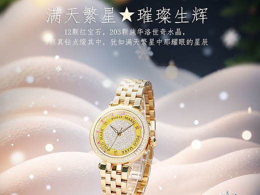 AIGC—圣诞节电商产品海报