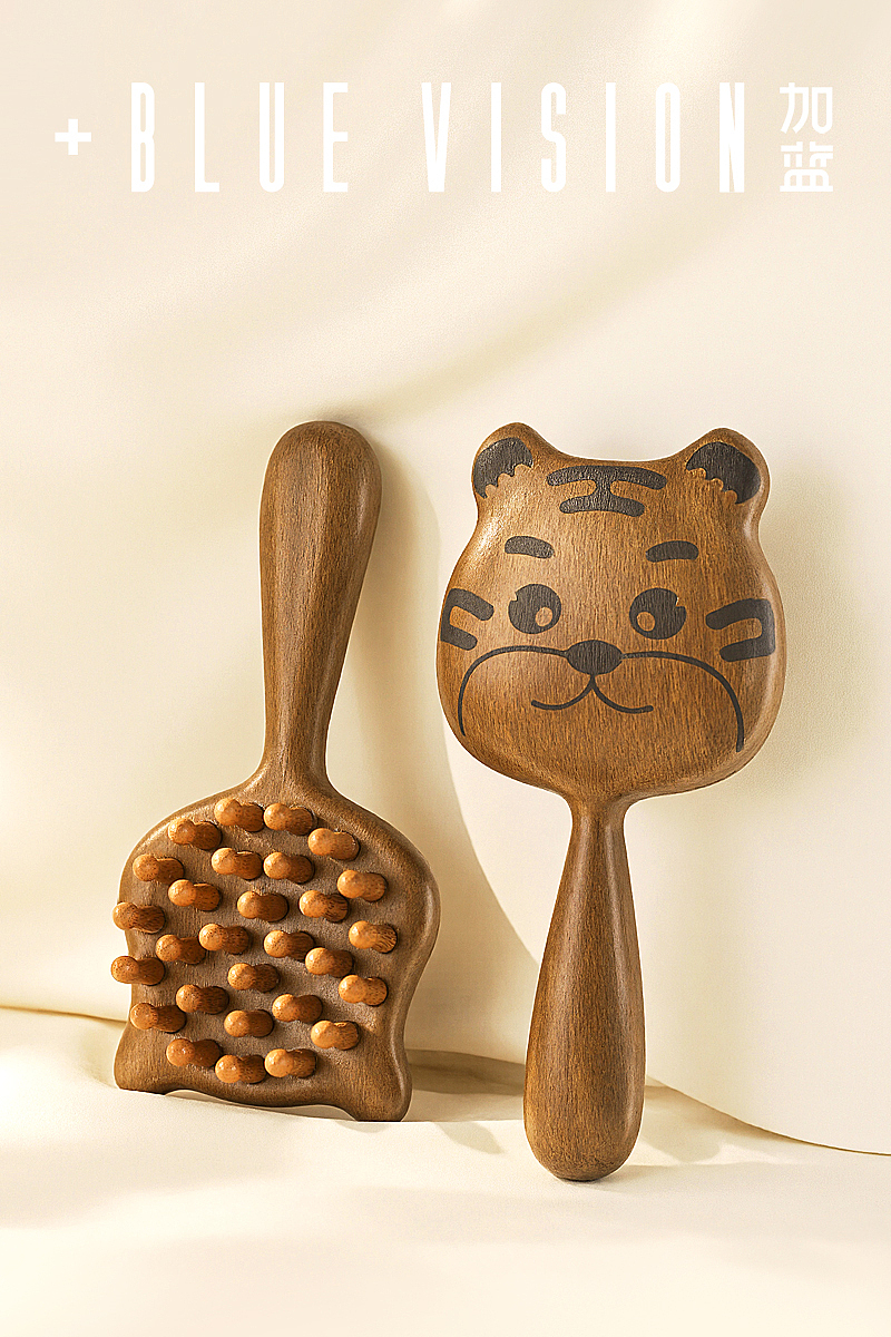 卡通按摩梳「拍摄|详情」 ✖ 加蓝文化传媒