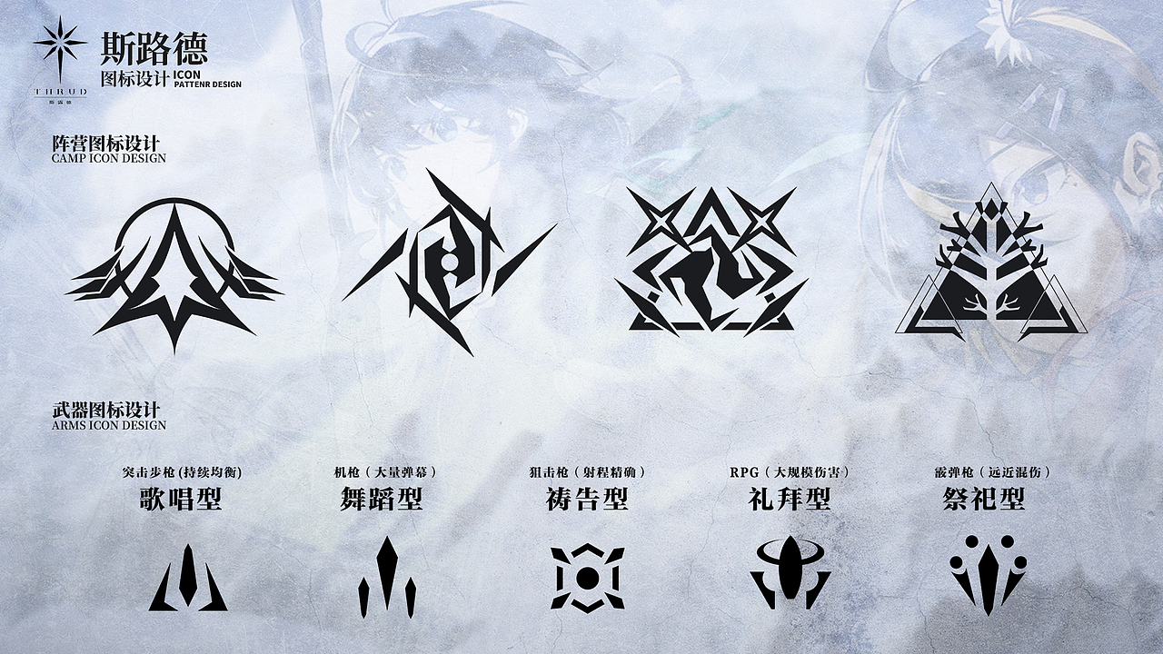 过往二次元项目视觉设计