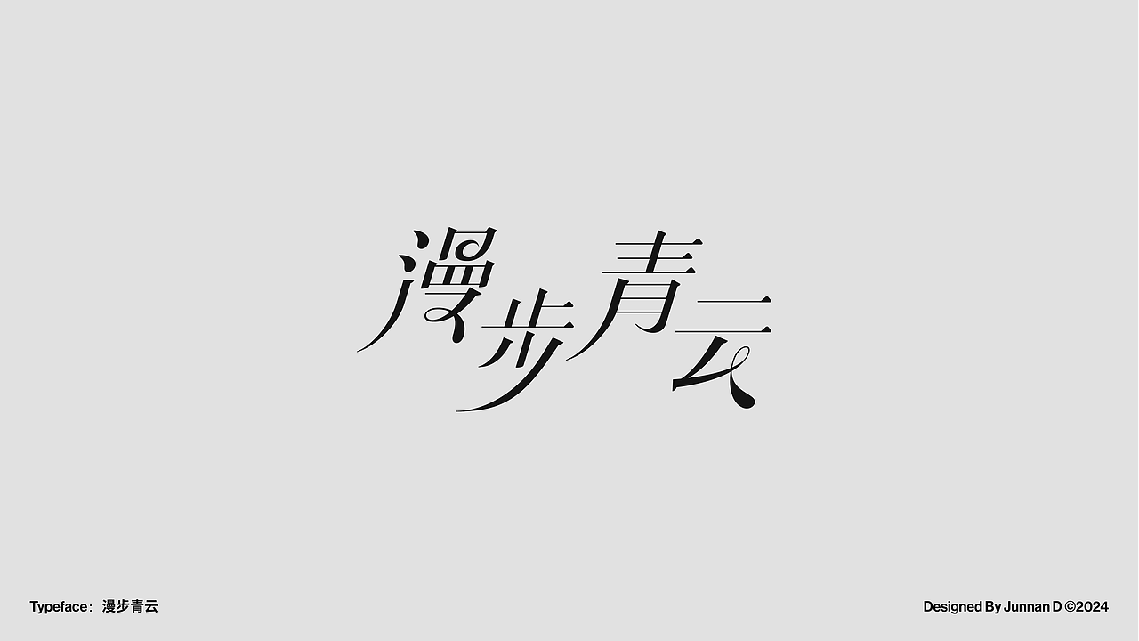 标题字设计 - 2024