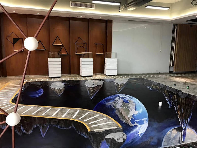 上海学校幼儿园墙体彩绘手绘墙面-墙绘制作效果展示