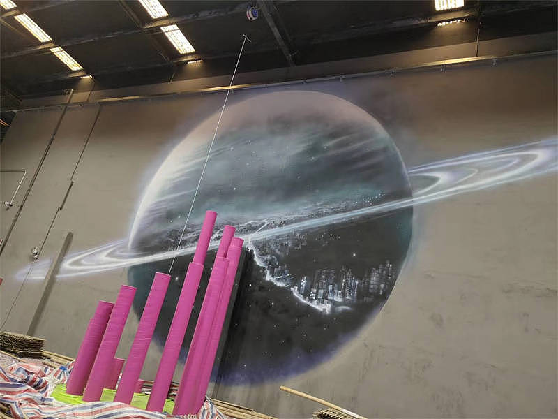 上海学校幼儿园墙体彩绘手绘墙面-墙绘制作效果展示