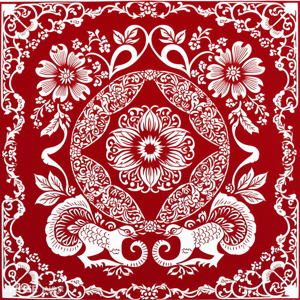 吉祥如WHEE——AIGC实践之中国非遗剪纸（图ZMTUwMDMyNzI=） - 教程 - 站酷设计师Contra实验编程原创素材 - 站酷ZCOOL