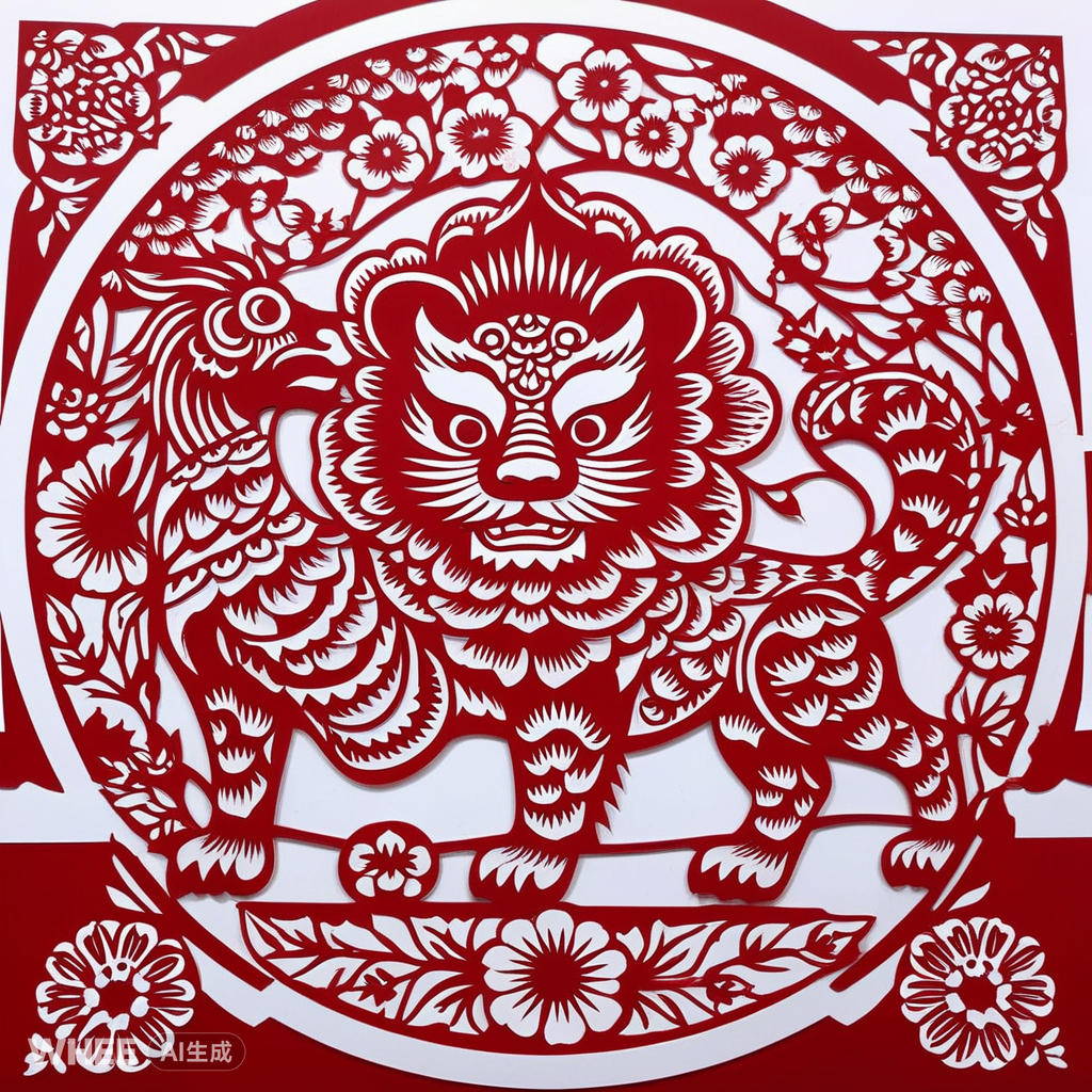 吉祥如WHEE——AIGC实践之中国非遗剪纸（图ZMTUwMDMzMDA=） - 教程 - 站酷设计师Contra实验编程原创素材 - 站酷ZCOOL