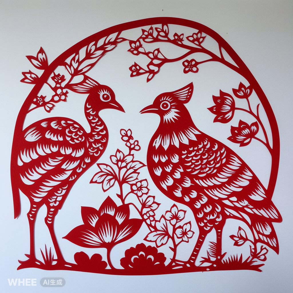 吉祥如WHEE——AIGC实践之中国非遗剪纸（图ZMTUwMDMzMzY=） - 教程 - 站酷设计师Contra实验编程原创素材 - 站酷ZCOOL