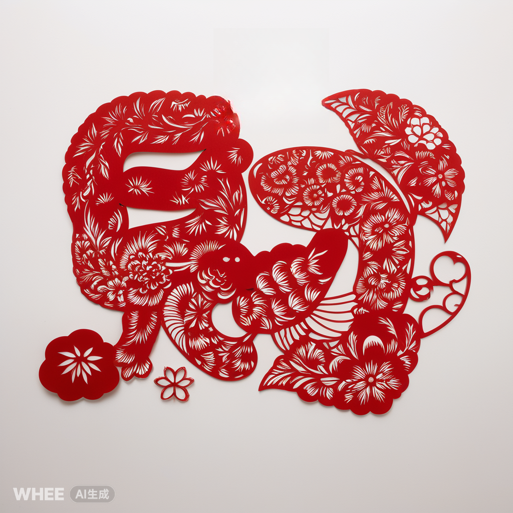 吉祥如WHEE——AIGC实践之中国非遗剪纸（图ZMTUwMDM0MDg=） - 教程 - 站酷设计师Contra实验编程原创素材 - 站酷ZCOOL