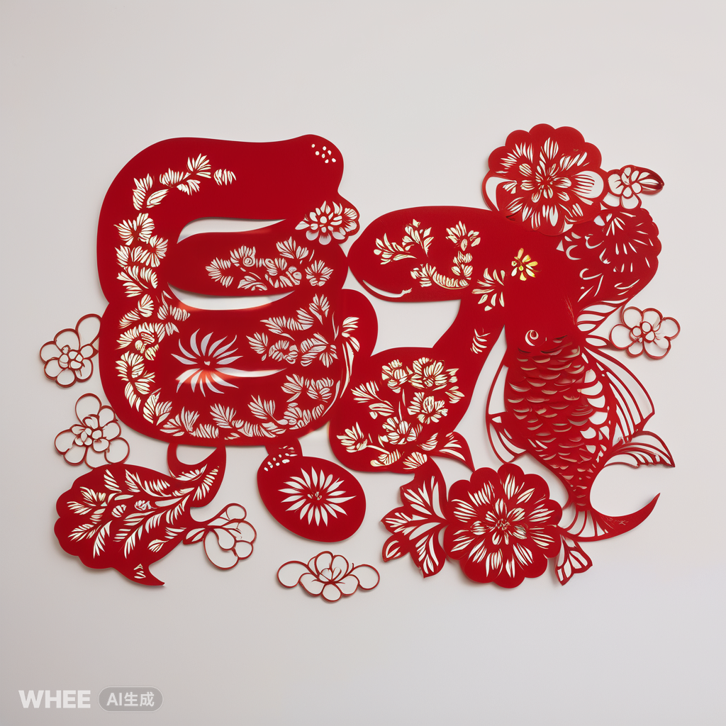 吉祥如WHEE——AIGC实践之中国非遗剪纸（图ZMTUwMDM0MDQ=） - 教程 - 站酷设计师Contra实验编程原创素材 - 站酷ZCOOL