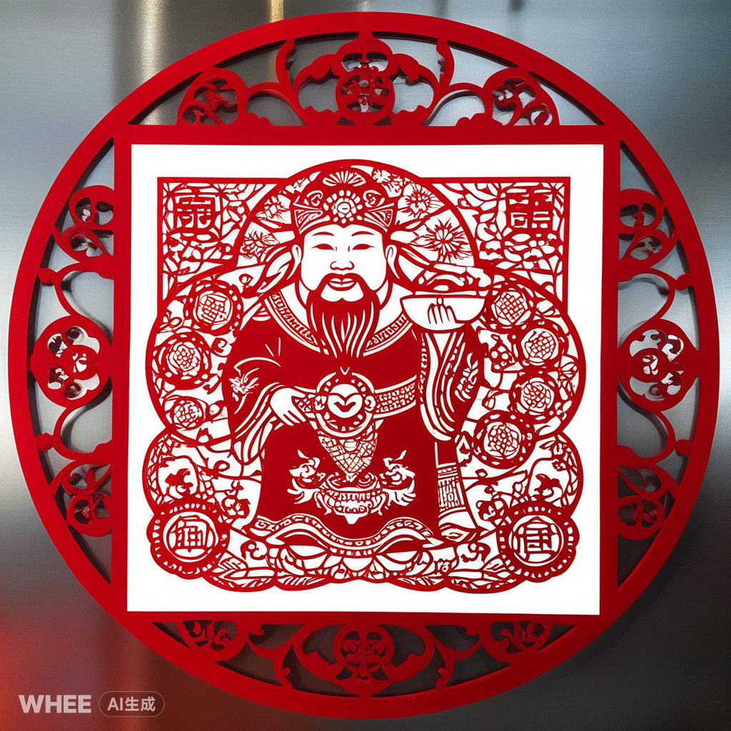 吉祥如WHEE——AIGC实践之中国非遗剪纸（图ZMTUwMDM0MjQ=） - 教程 - 站酷设计师Contra实验编程原创素材 - 站酷ZCOOL