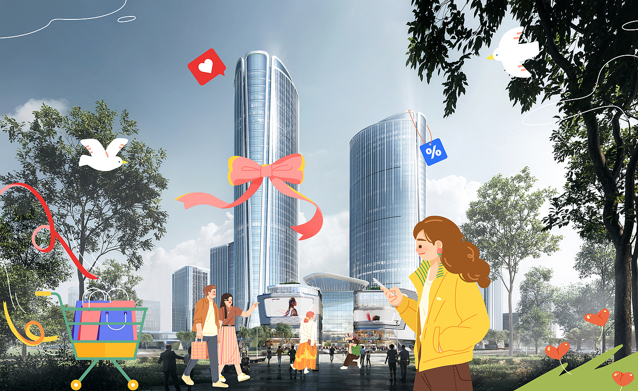 2024商业作品合集（图ZMzgzMzY1OTA0） - 商业插画 - 站酷设计师月亮摇摇Sharon原创素材 - 站酷ZCOOL