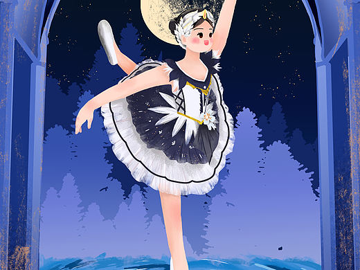天鹅湖