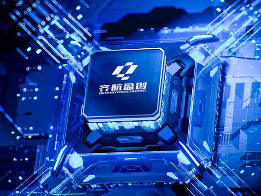 电子科技品牌LOGO设计/VI设计创意科技图标设计