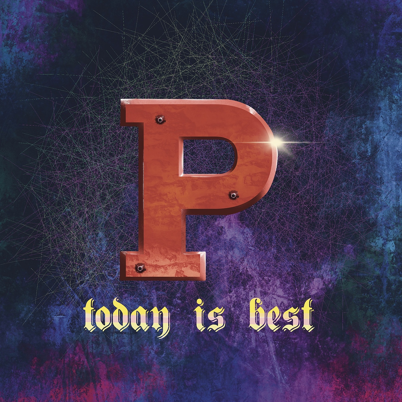 Procreate 也能画出立体字（图ZMzgzMzc4OTI4） - 创作习作 - 站酷设计师久拾久原创素材 - 站酷ZCOOL