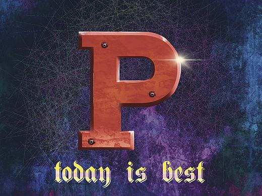Procreate 也能画出立体字