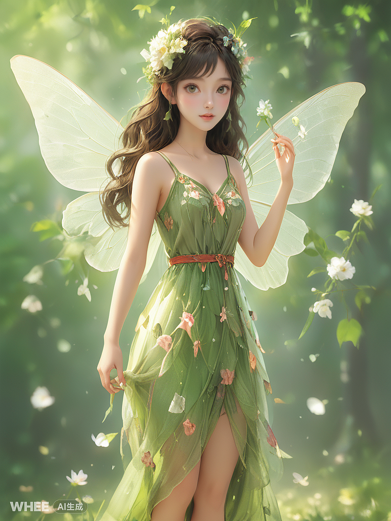 花仙子（图ZMzgzMzgwMjQ4） - AI作品 - 站酷设计师花落莫相离1221原创素材 - 站酷ZCOOL