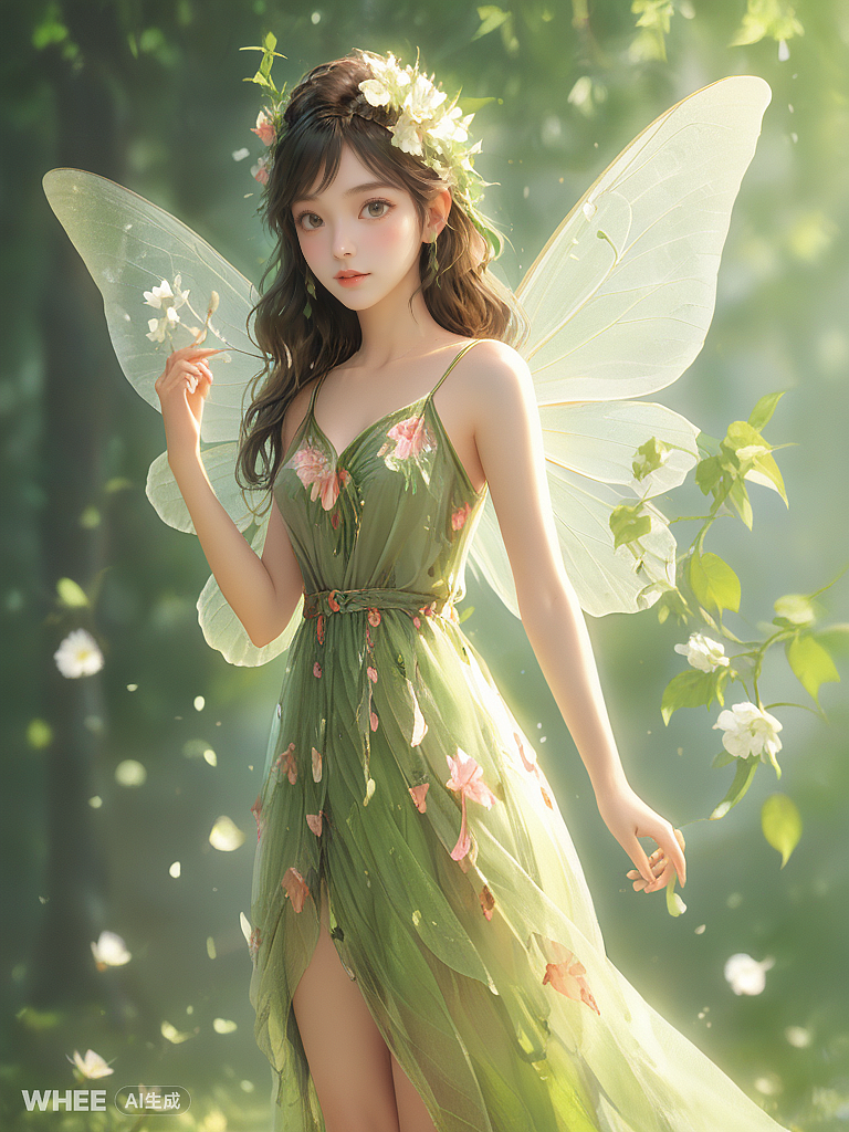 花仙子（图ZMzgzMzgwMjU2） - AI作品 - 站酷设计师花落莫相离1221原创素材 - 站酷ZCOOL