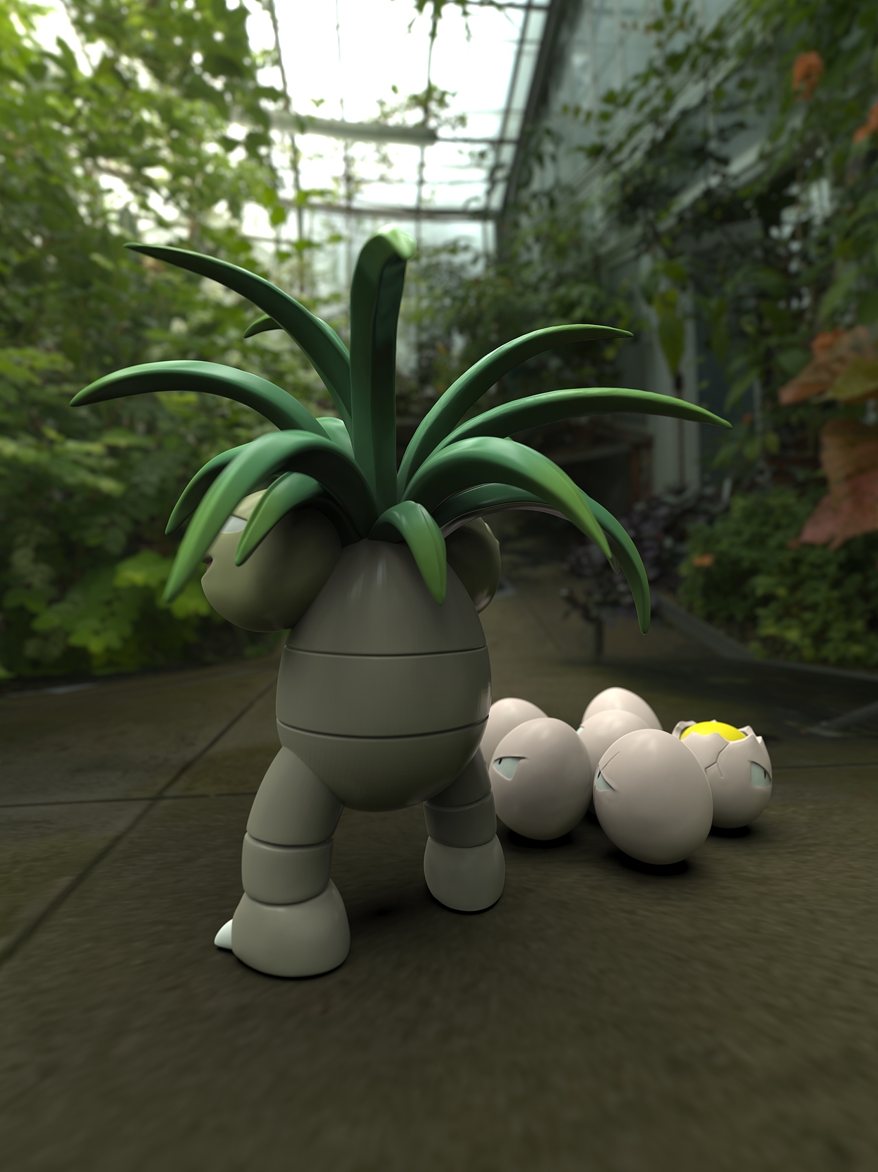 植物大棚的造景新思路：外边冰天雪地，内里绿意盎然