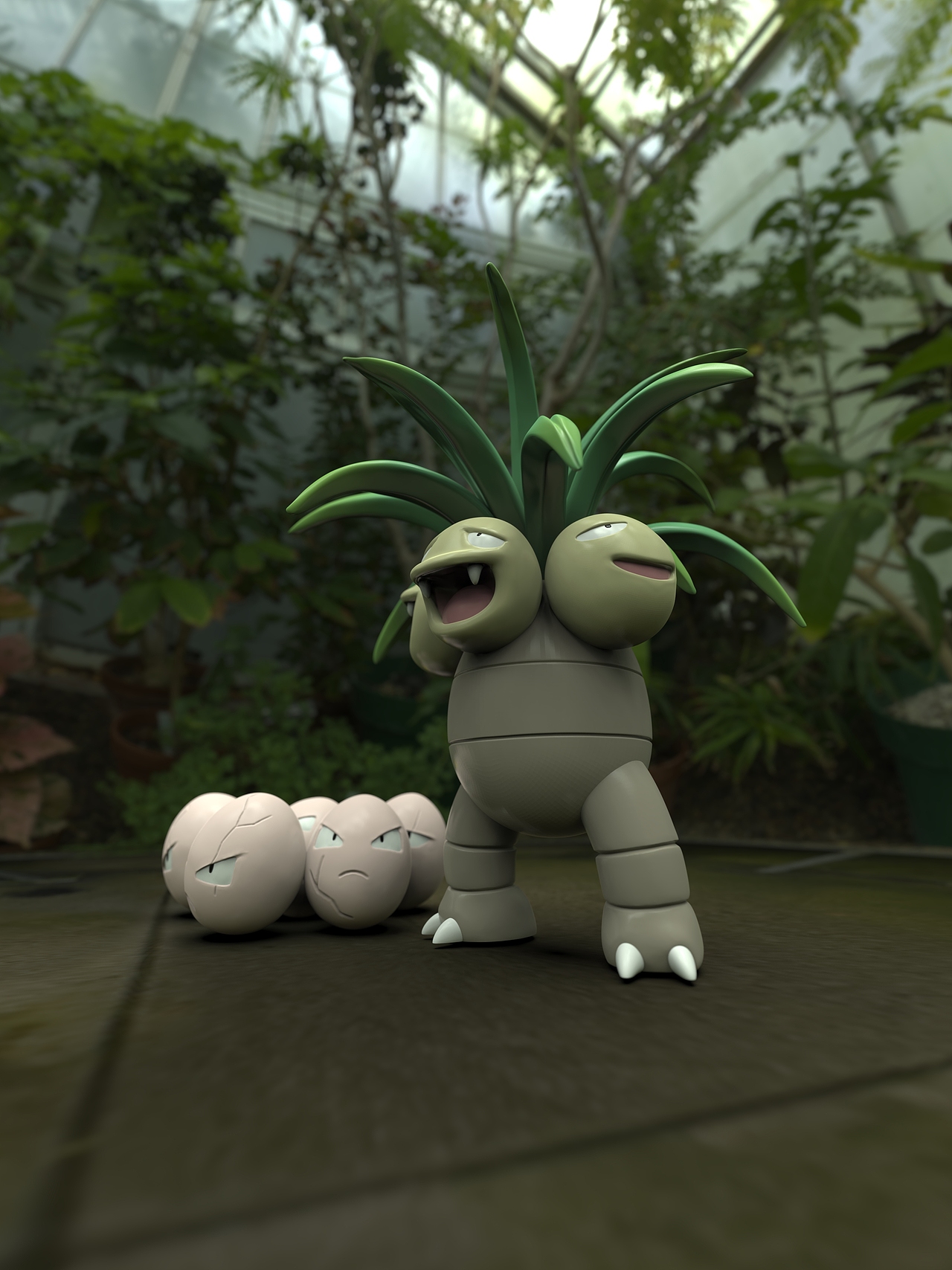 植物大棚的造景新思路：外边冰天雪地，内里绿意盎然