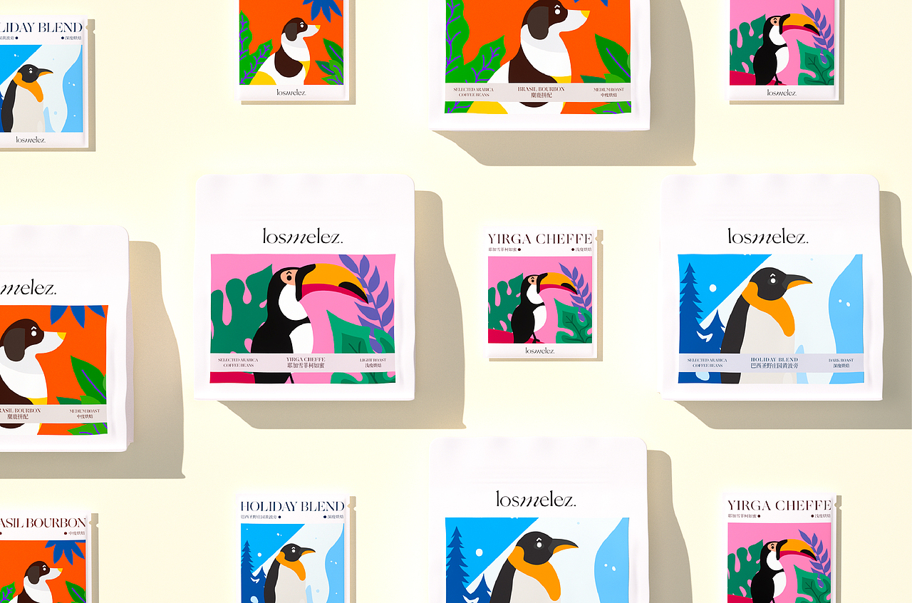 原创设计 | 趣味插画咖啡包装