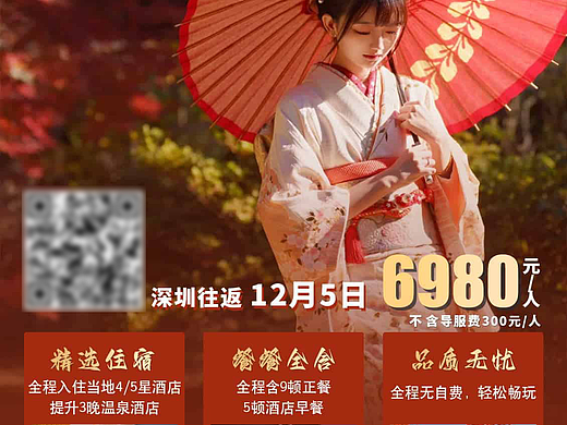 旅游线路海报