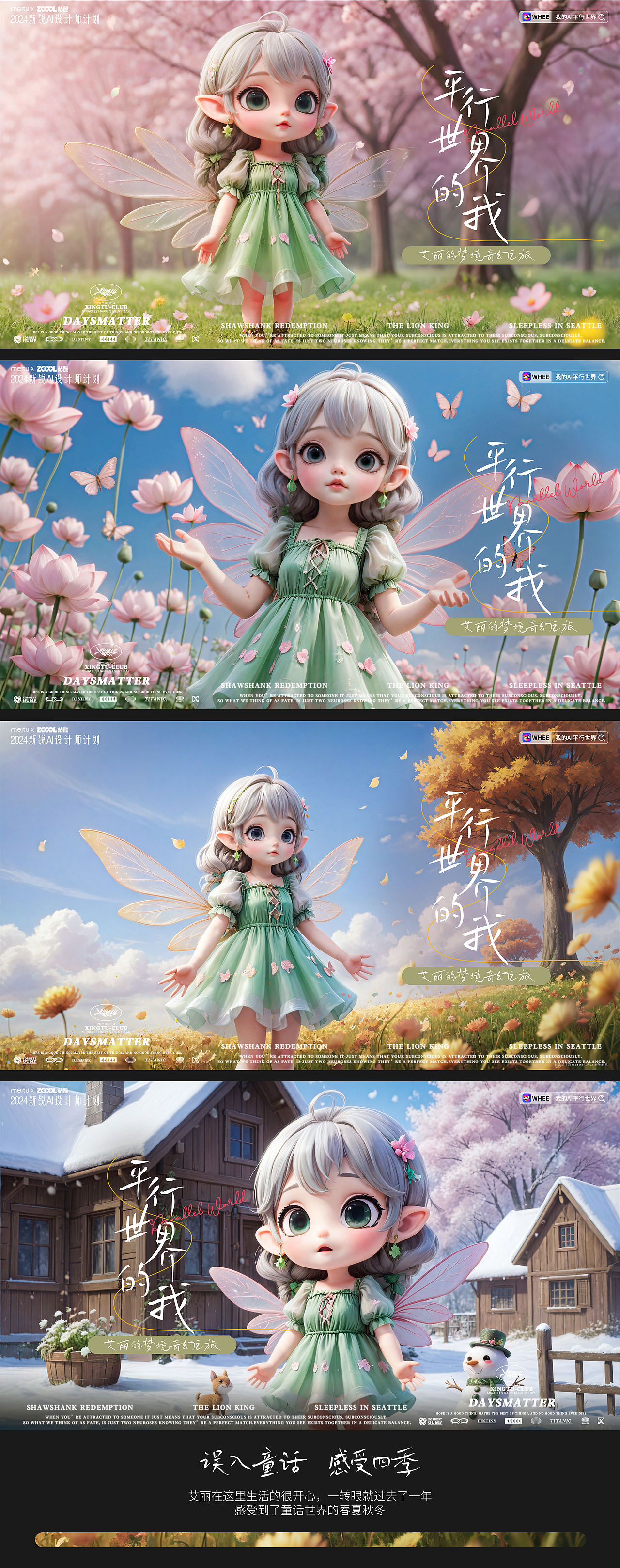 我的AI平行世界|艾丽的梦境奇幻之旅（图ZMzgzNDA4Mjcy） - AI作品 - 站酷设计师涟西原创素材 - 站酷ZCOOL