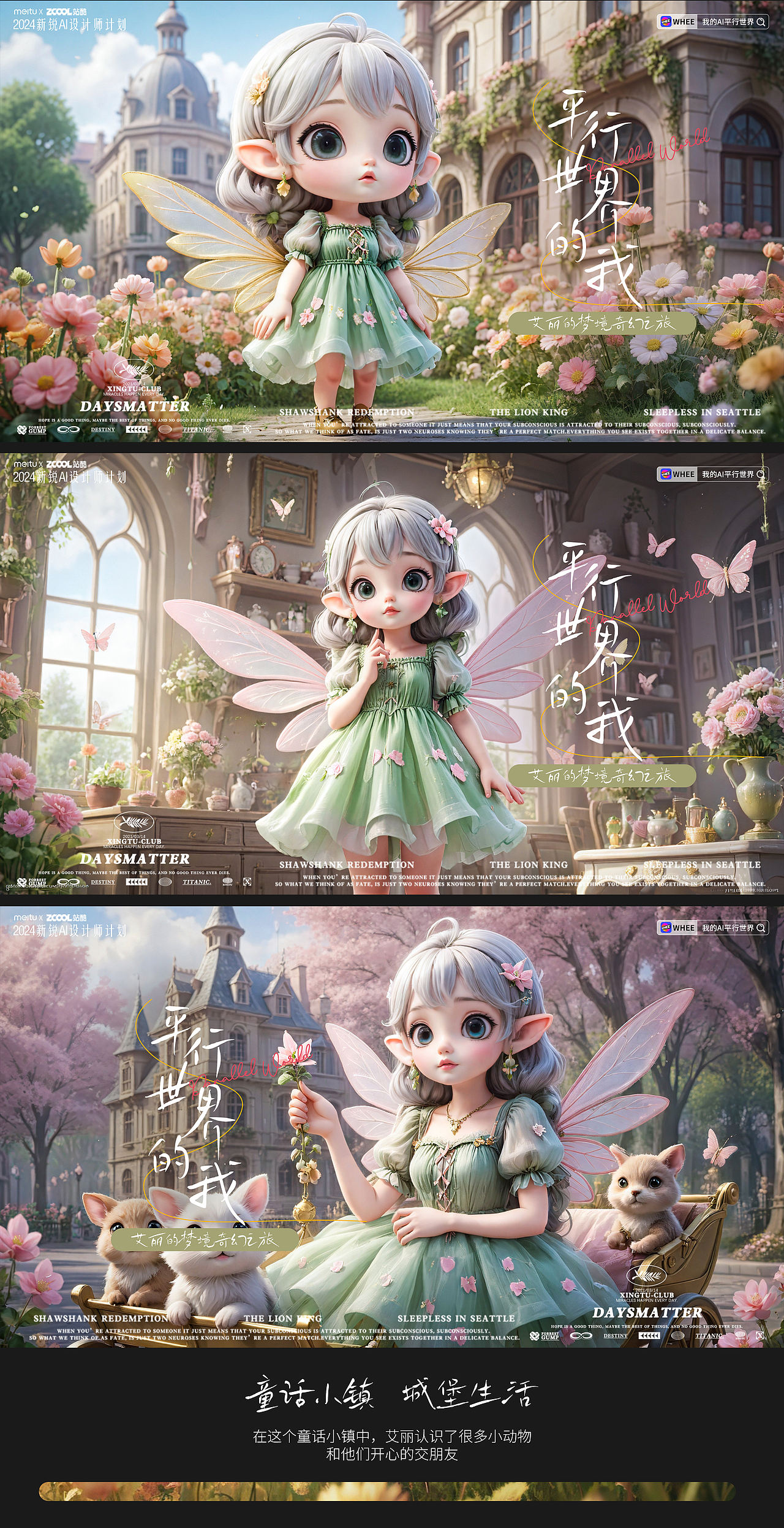 我的AI平行世界|艾丽的梦境奇幻之旅（图ZMzgzNDA4Mjc2） - AI作品 - 站酷设计师涟西原创素材 - 站酷ZCOOL