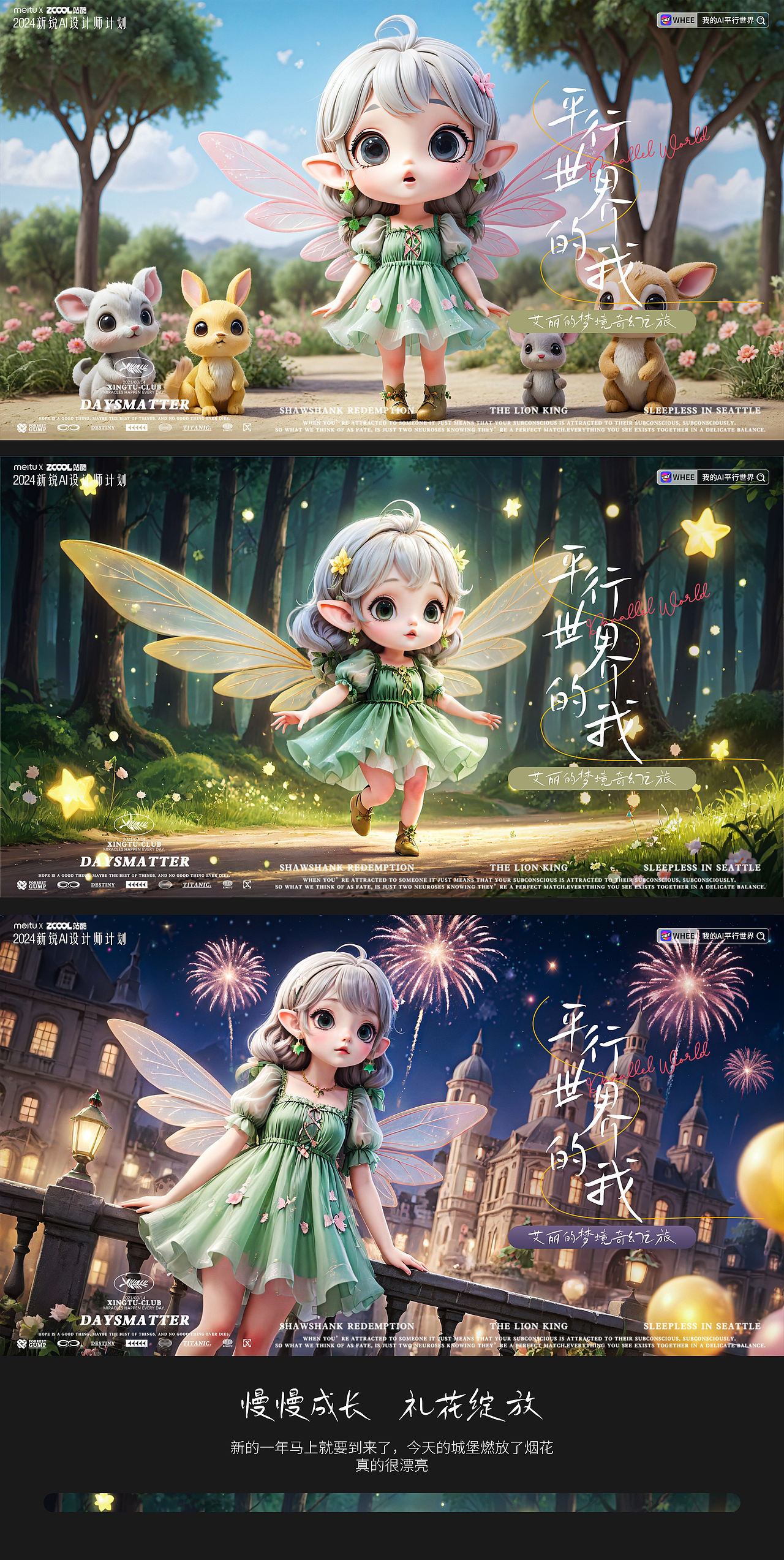 我的AI平行世界|艾丽的梦境奇幻之旅（图ZMzgzNDA4Mjgw） - AI作品 - 站酷设计师涟西原创素材 - 站酷ZCOOL