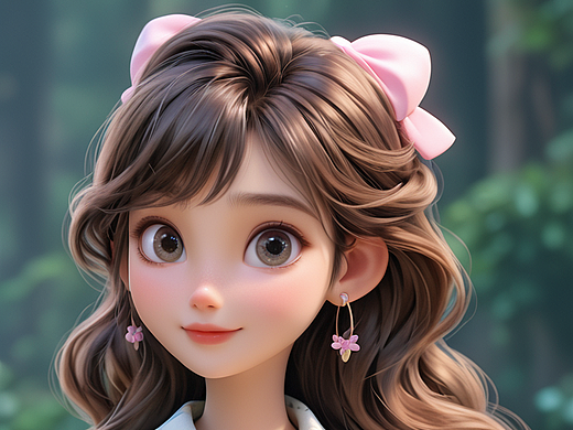 我的迪士尼公主 3D形象