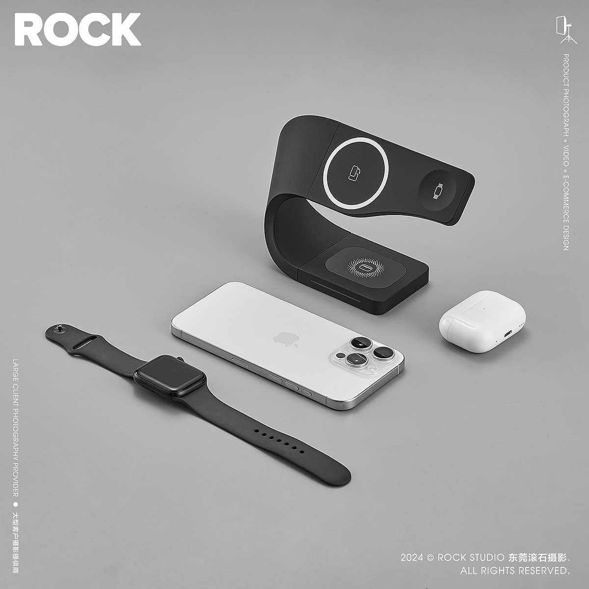 3C电子产品摄影 / 充电站海外市场-原创作品（图ZMzgzNDE2OTYw） - 产品摄影 - 站酷设计师滚石摄影_不修图原创素材 - 站酷ZCOOL