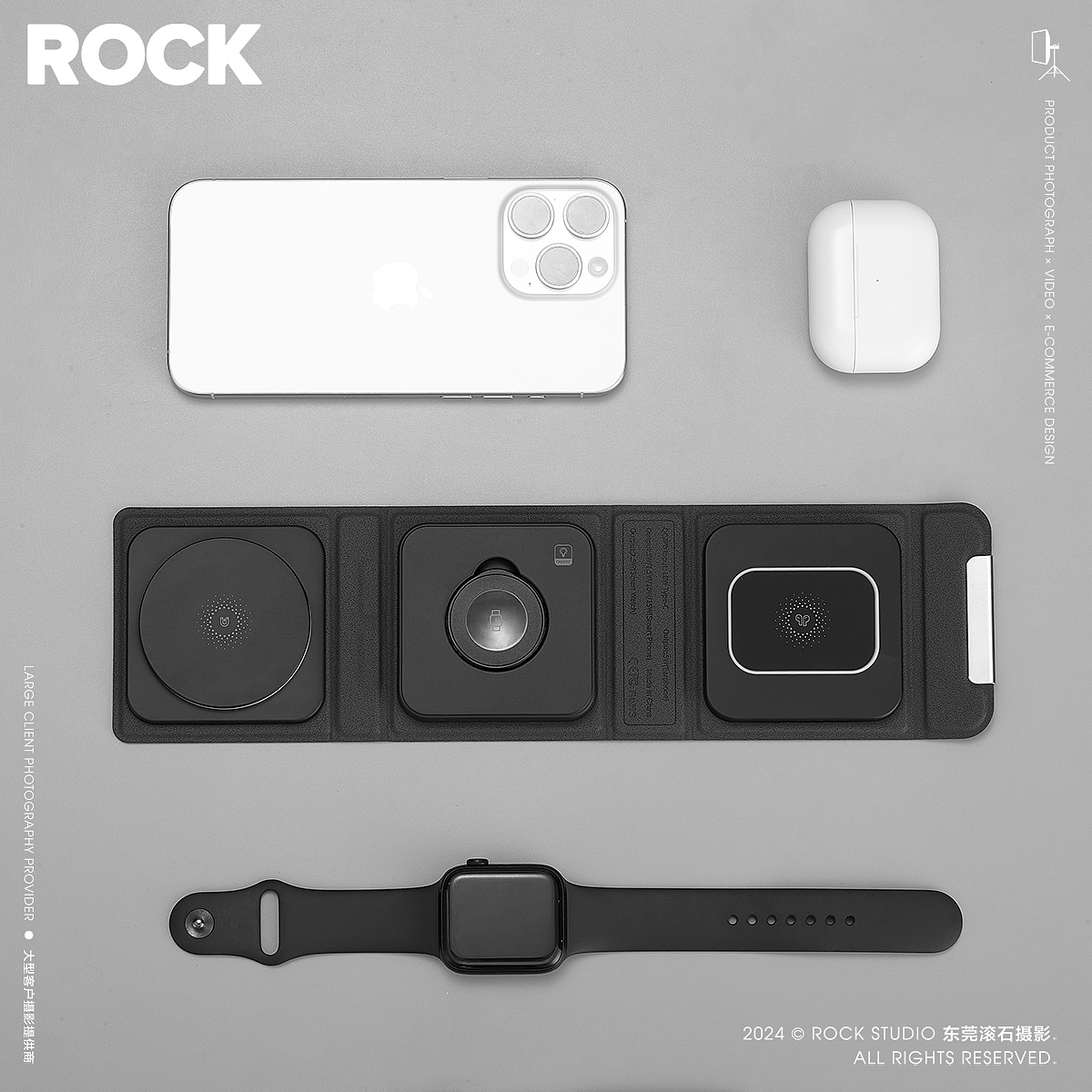 3C电子产品摄影 / 充电站海外市场-原创作品（图ZMzgzNDE2OTU2） - 产品摄影 - 站酷设计师滚石摄影_不修图原创素材 - 站酷ZCOOL