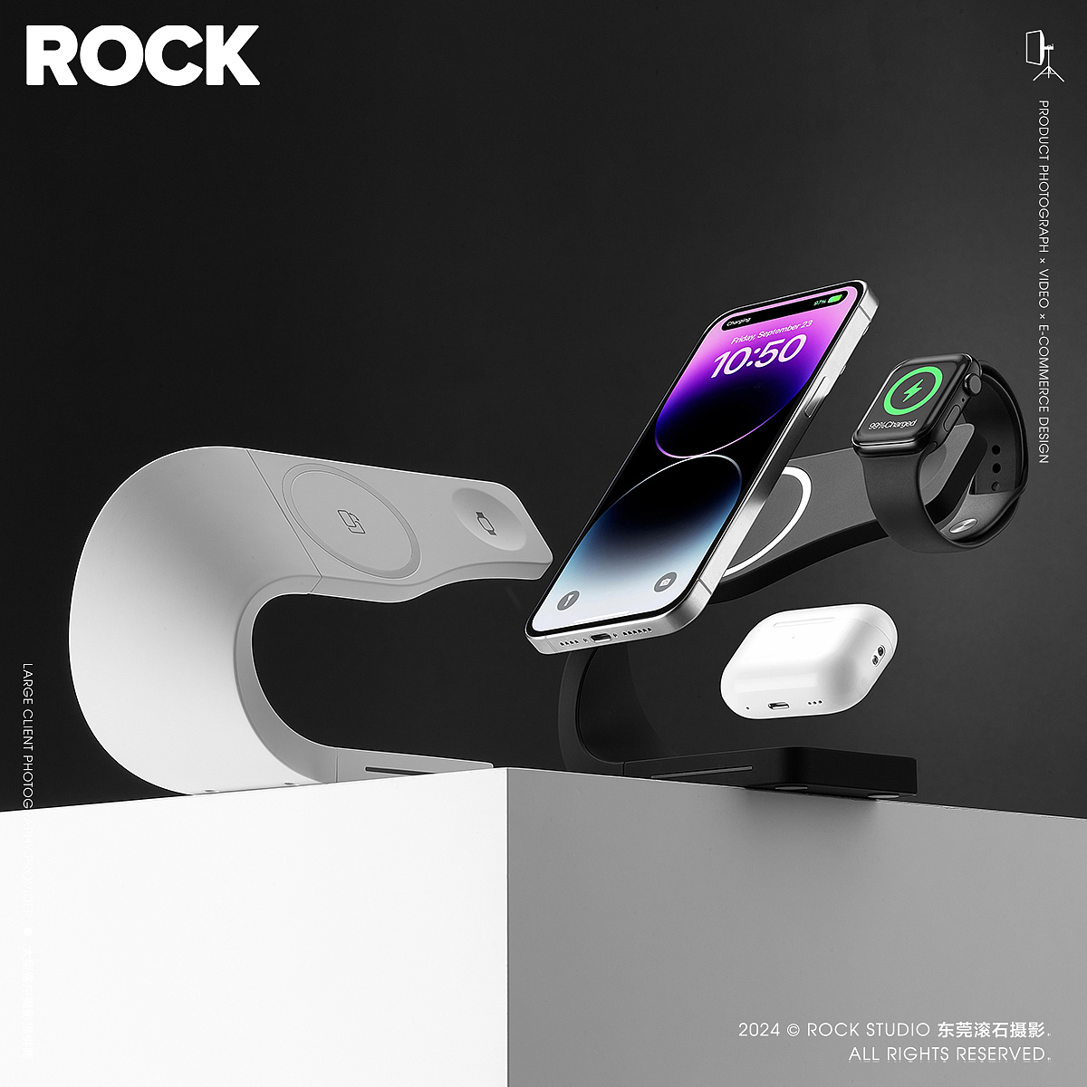 3C电子产品摄影 / 充电站海外市场-原创作品（图ZMzgzNDE2OTky） - 产品摄影 - 站酷设计师滚石摄影_不修图原创素材 - 站酷ZCOOL