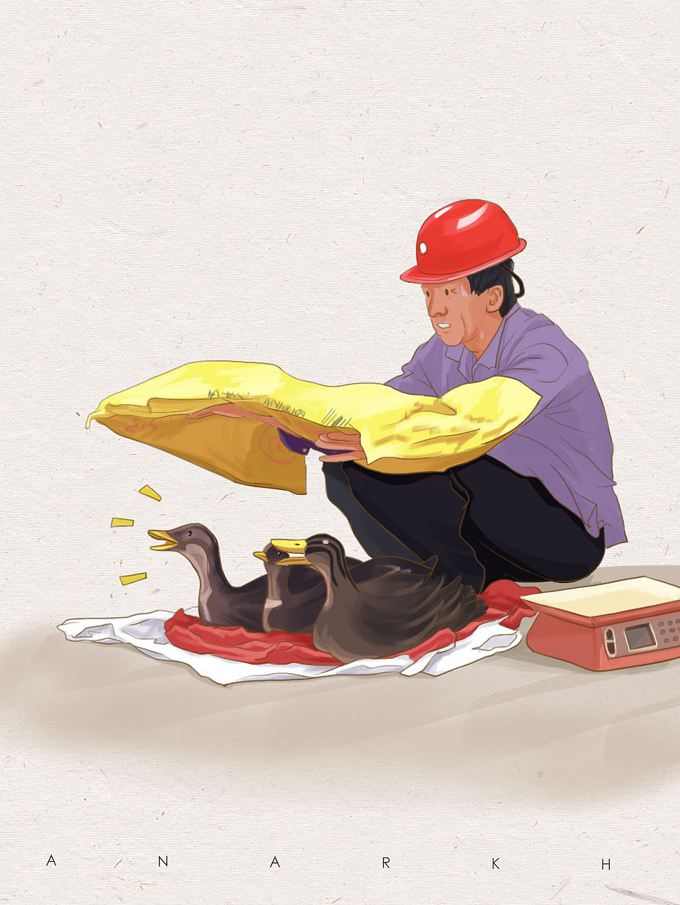 2024年插画作品合集（图ZMzgzNDI0MDYw） - 创作习作 - 站酷设计师ANARKH1原创素材 - 站酷ZCOOL