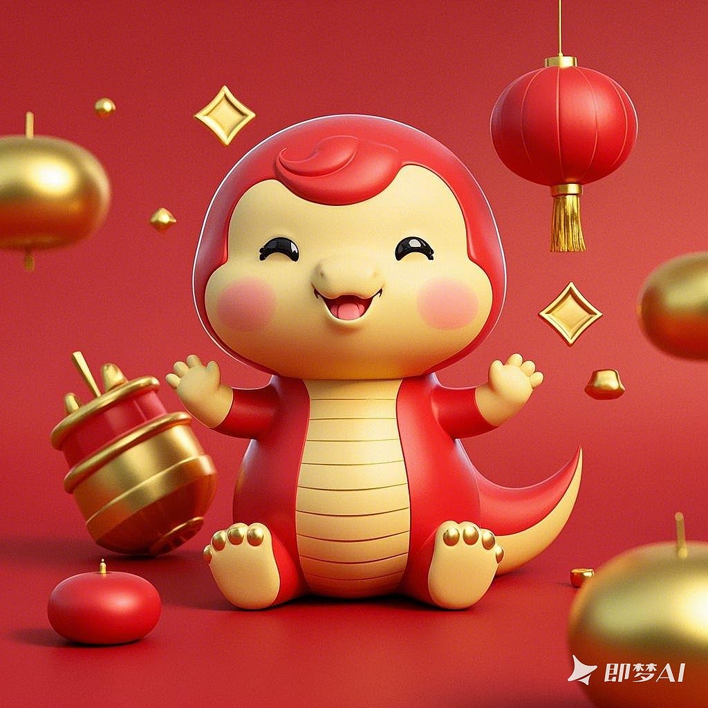 蛇年到！可爱蛇蛇拜新年！（图ZMzgzNDI1Mzg4） - 商业插画 - 站酷设计师阿绿alv原创素材 - 站酷ZCOOL