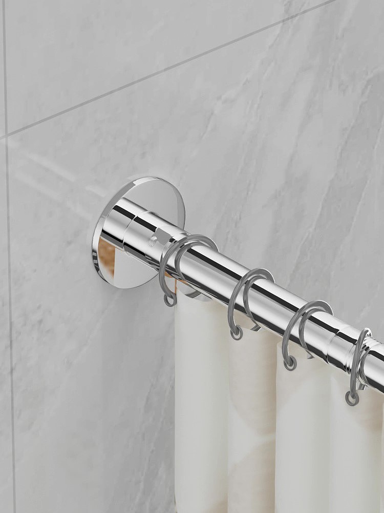 L型浴帘杆丨卫浴丨3D动画视频丨C4D产品渲染 ✖ 