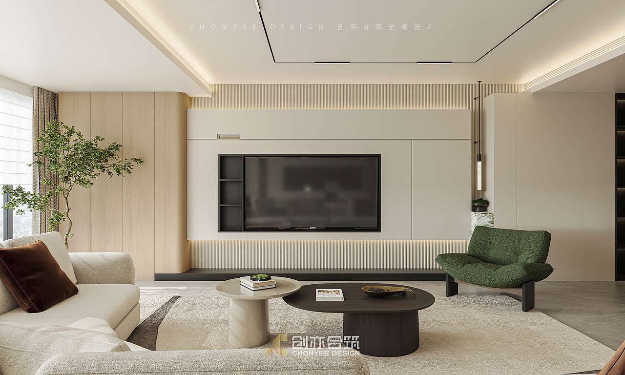 创亦合筑CHONYEE DESIGN｜华润·长沙悦府 218平（图ZMzgzNDM0MDg0） - 家装设计 - 站酷设计师创亦合筑全案设计原创素材 - 站酷ZCOOL
