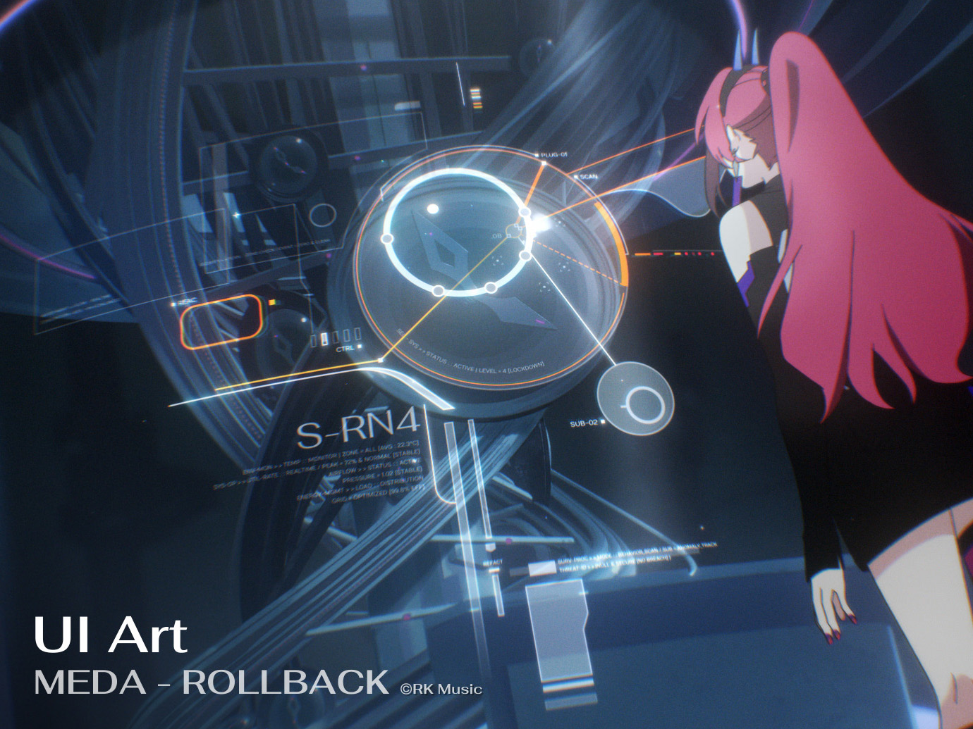 MEDA - ROLLBACK｜MV动画剧情UI美术・动效・音效设计