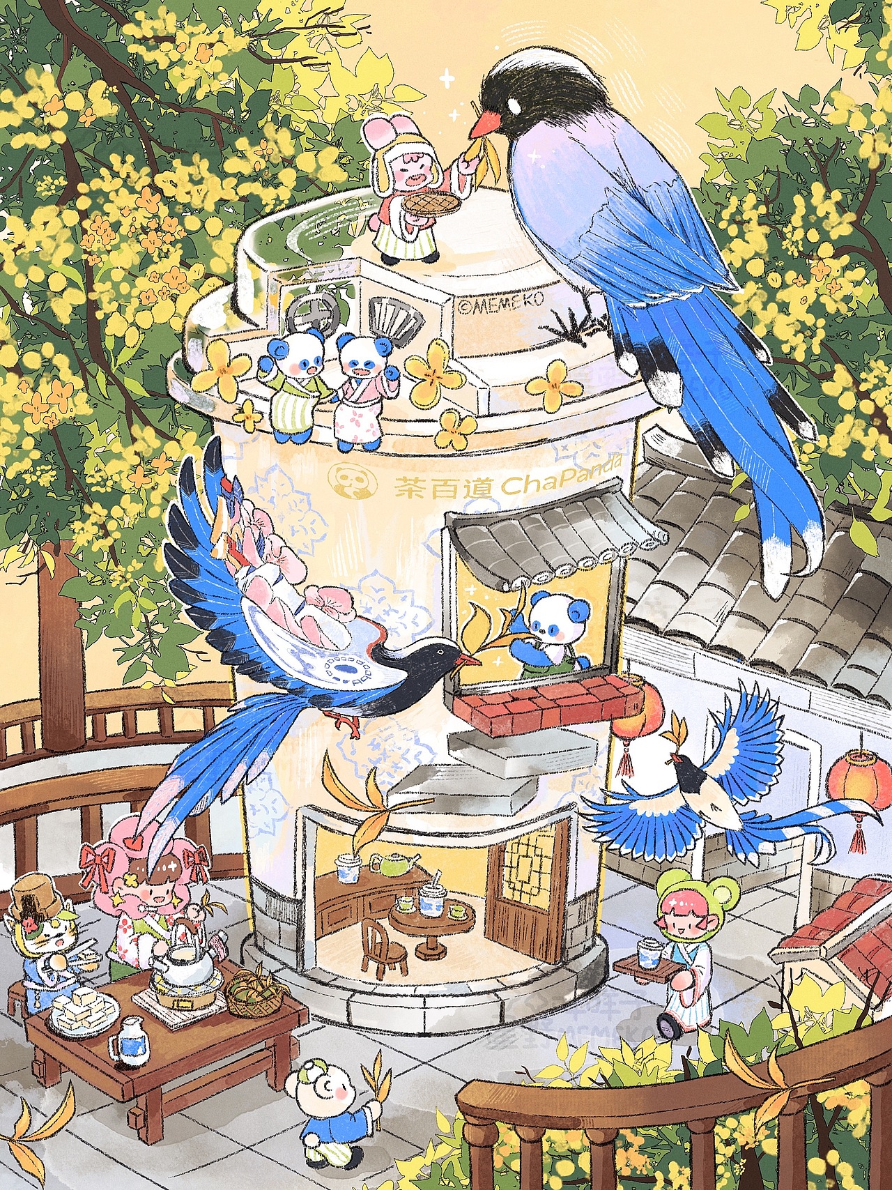 2023.6-2024.12 年终插画作品总结（图ZMzgzNDQ2MzA4） - 商业插画 - 站酷设计师星野咩咩子原创素材 - 站酷ZCOOL